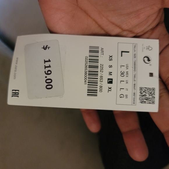 Zara: NWT Braided Trim Tweed Blazer - Picture 9 of 10